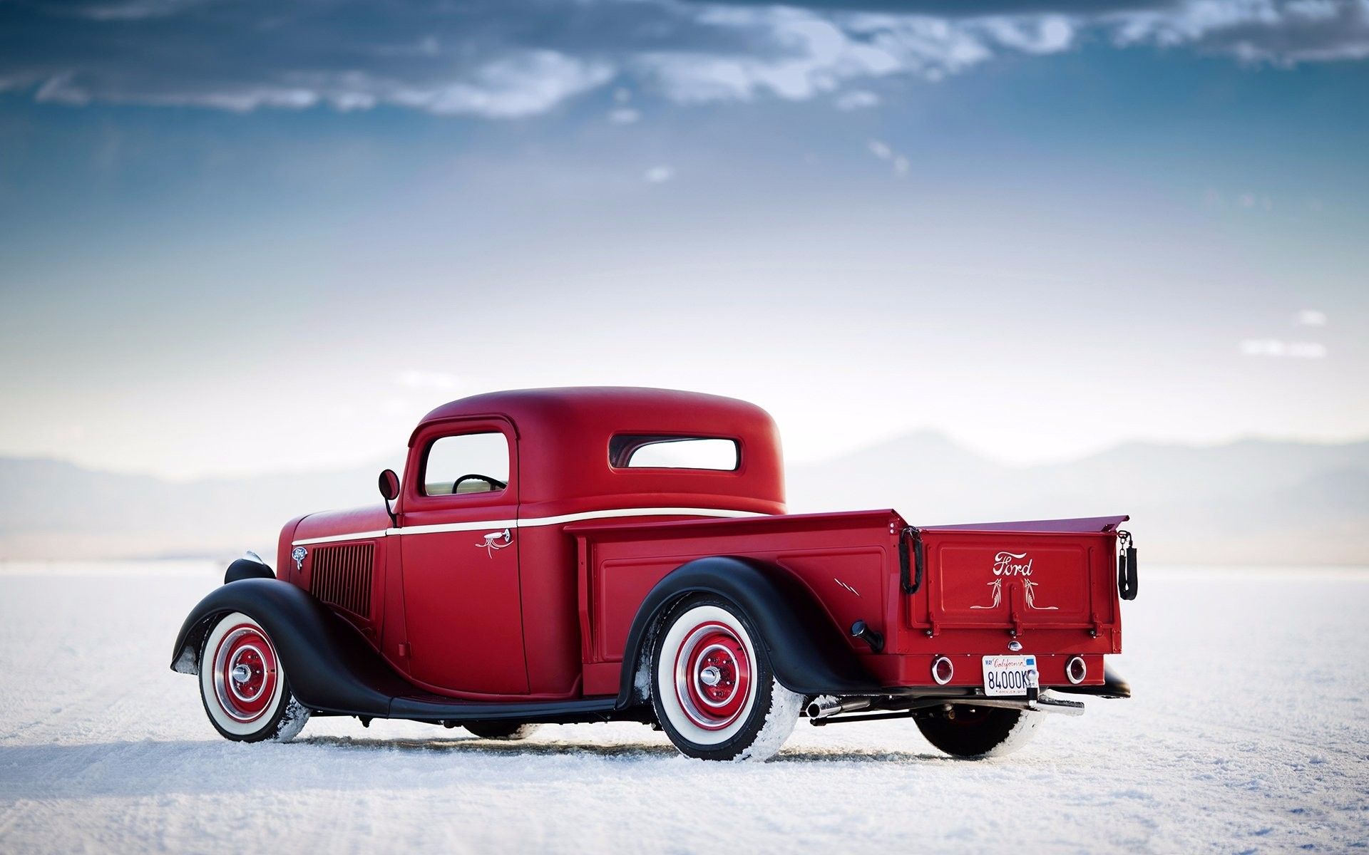 Red Truck Winter Wallpapers - Wallpaper Cave