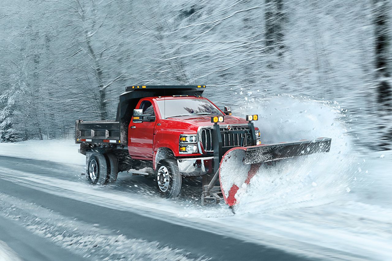 Red Truck Winter Wallpapers - Wallpaper Cave