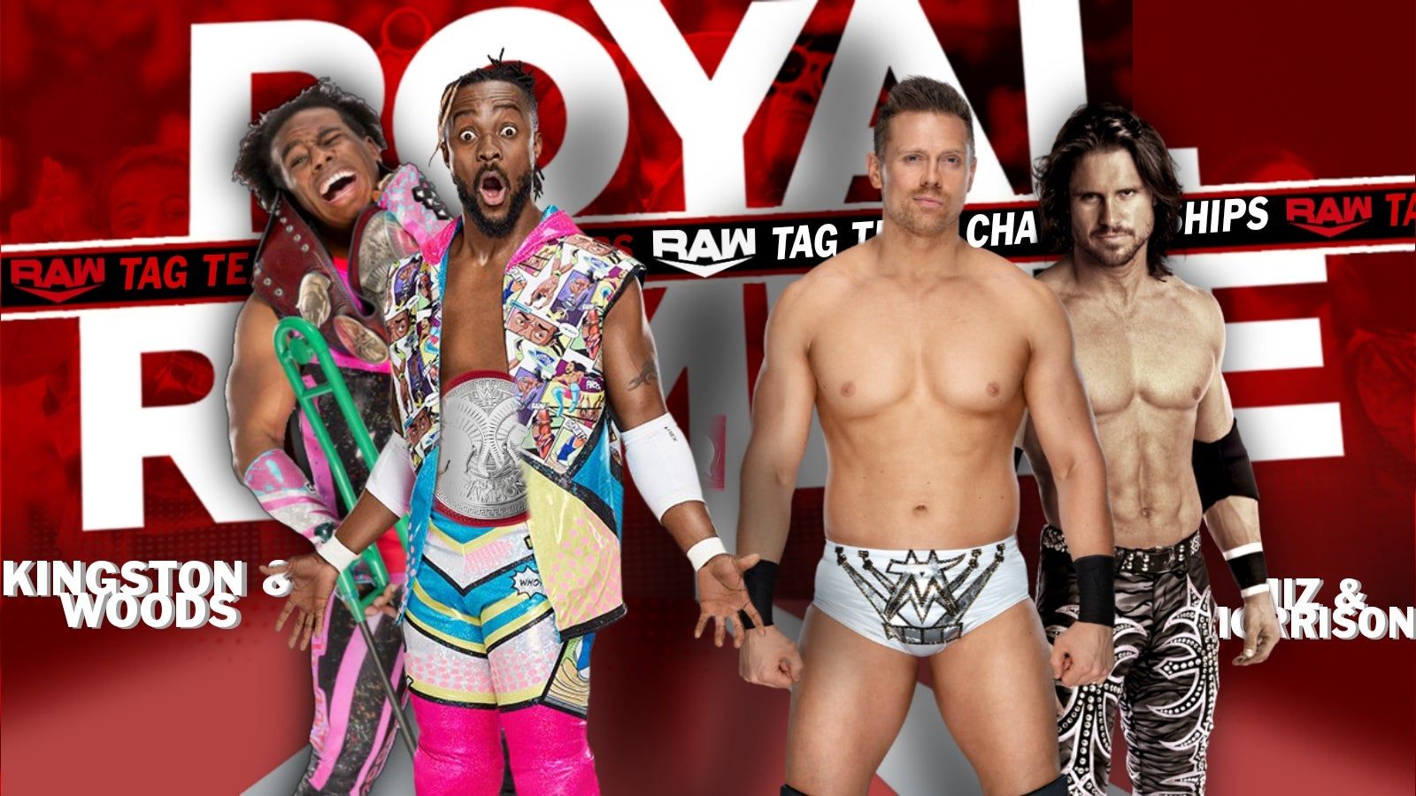 WWE Royal Rumble 2021 Match Card