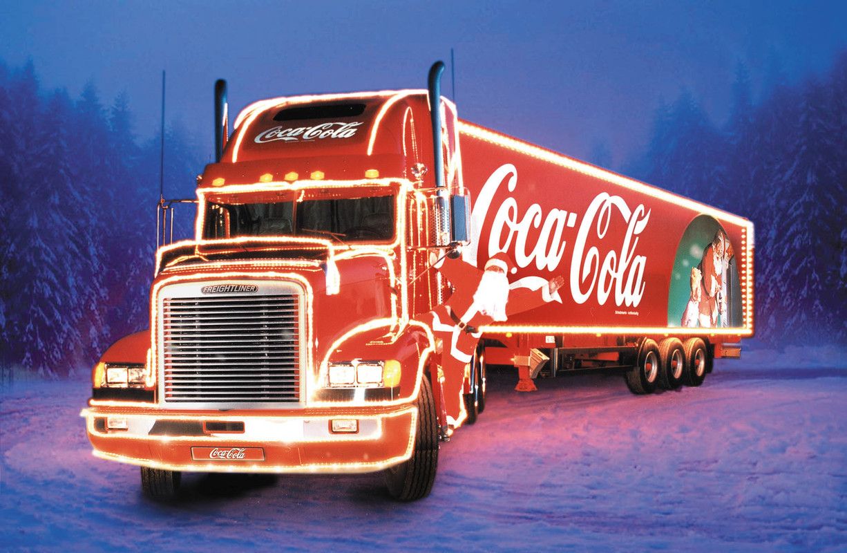 Coca Cola Christmas Truck Winter Free Wallpaper download Free Coca Cola Christmas Truck Winter HD Wallpaper to your mobile phone or tablet