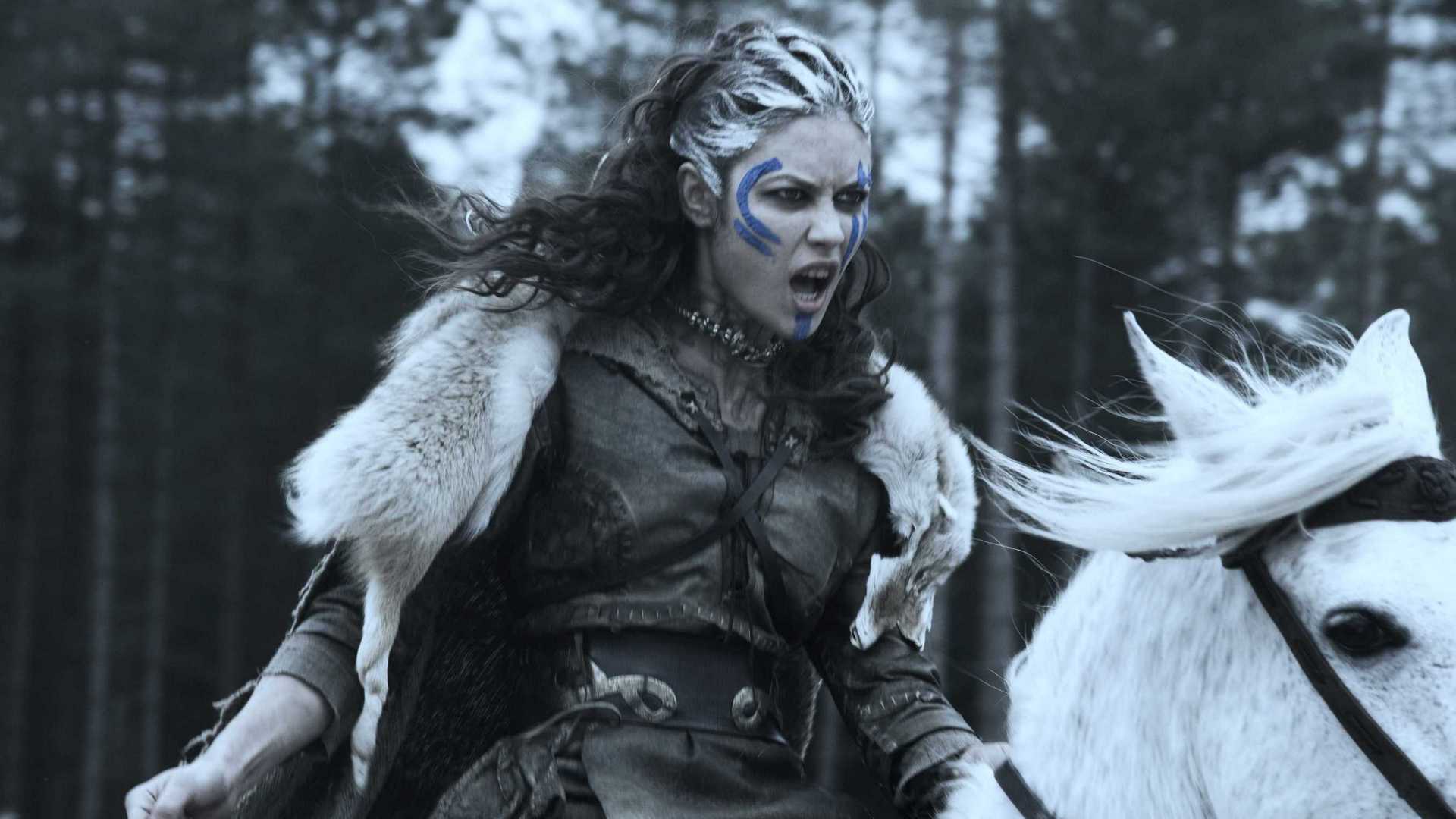 Viking Women Face Paint