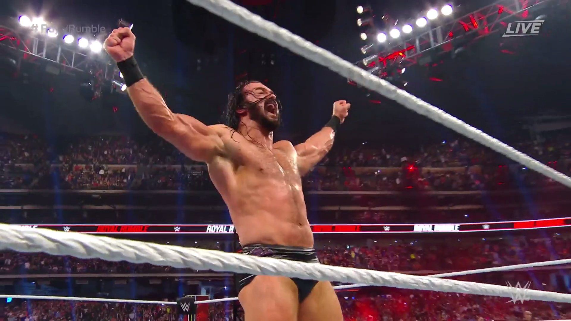 Drew McIntyre wins WWE men's Royal Rumble match