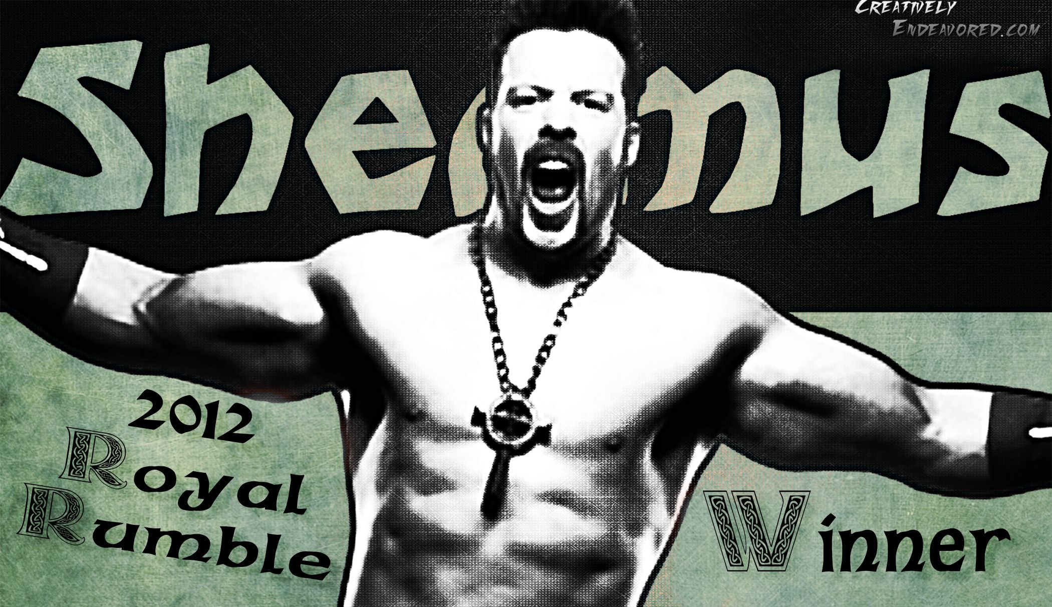 Wallpaper Wednesday: 2012 Royal Rumble Winner Sheamus