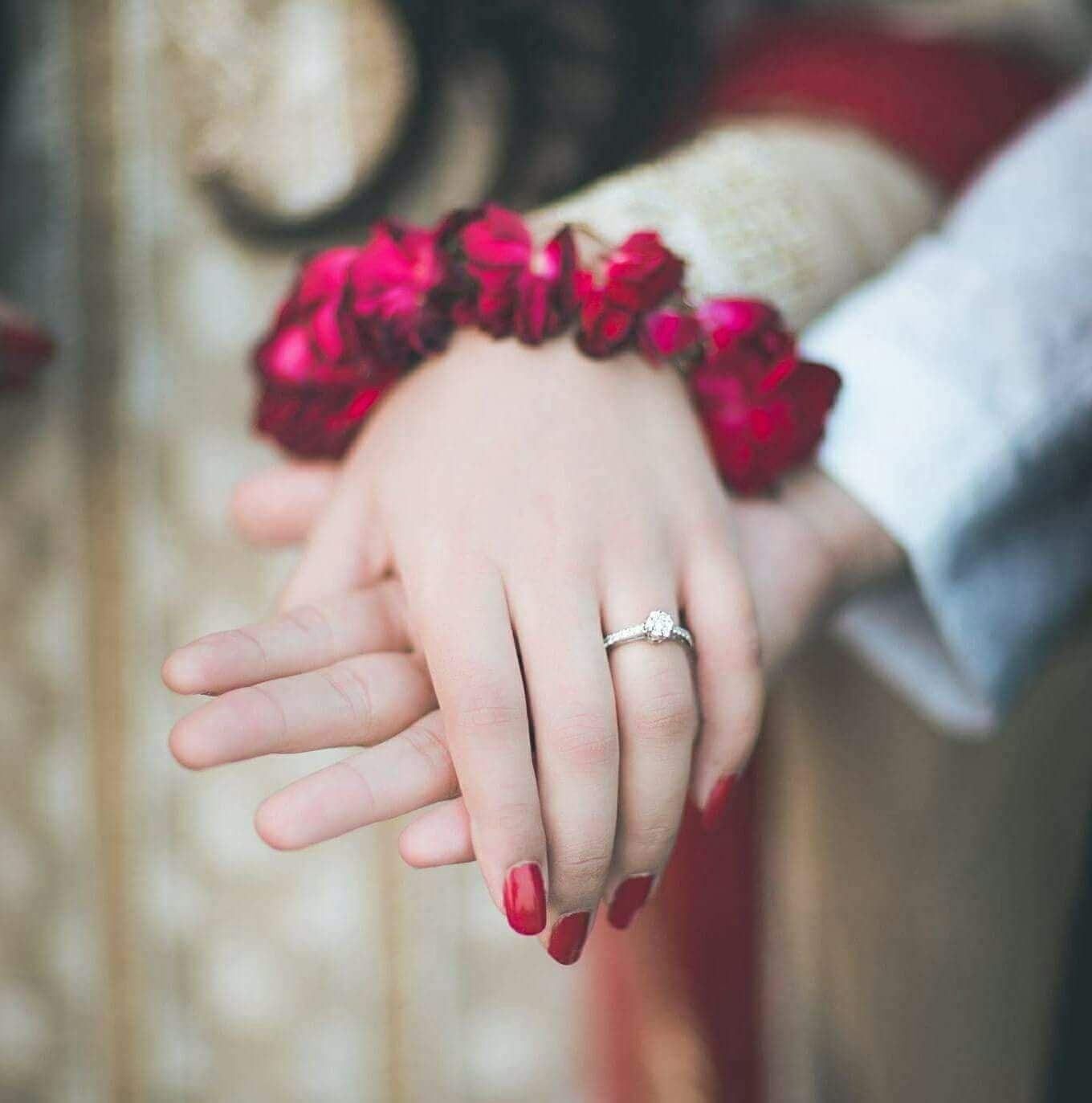Dpz. Hand picture, Cute muslim couples, Simple unique engagement rings