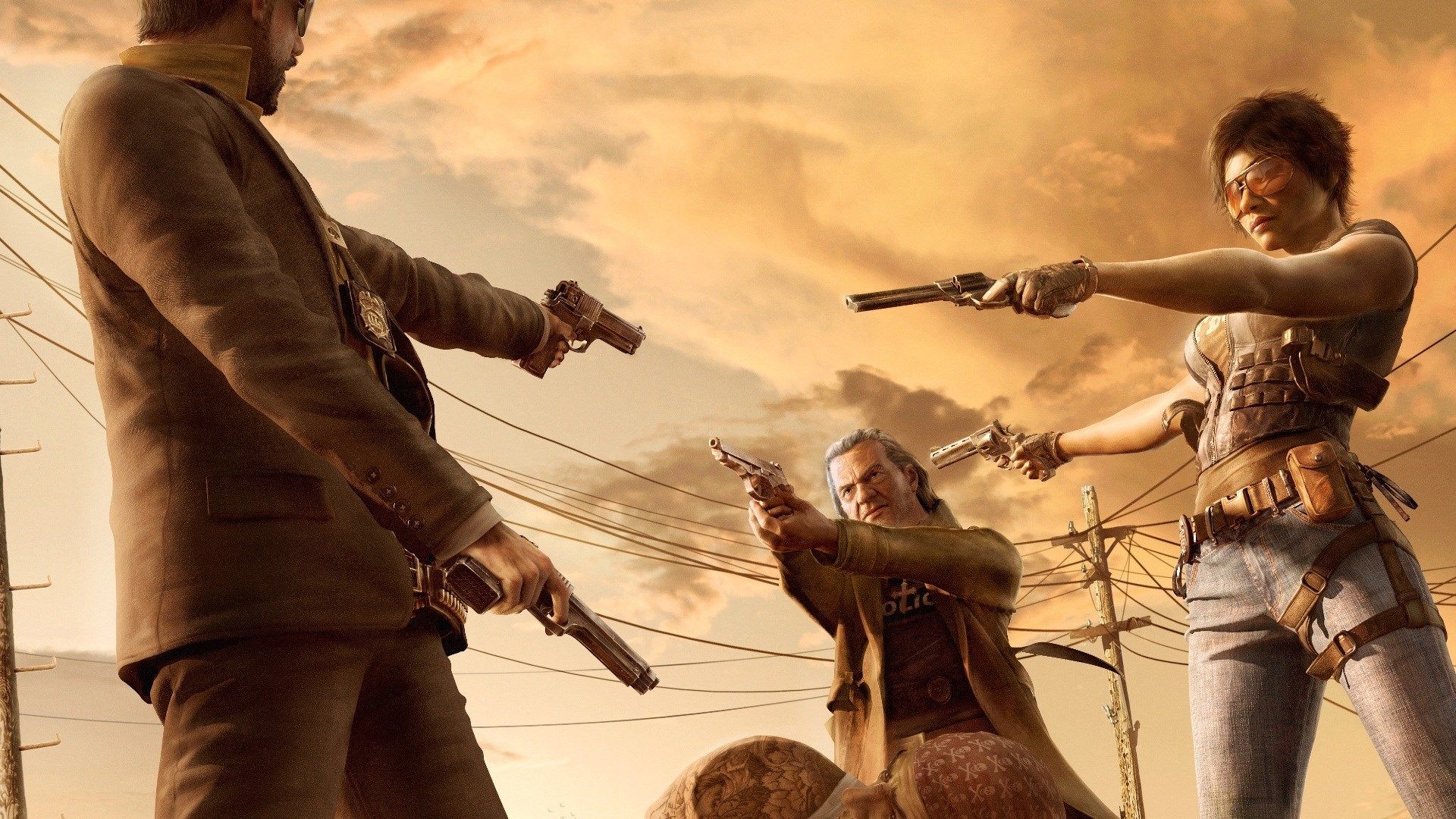 free screensaver wallpaper for Call of Juarez: The Cartel, 1920x1080