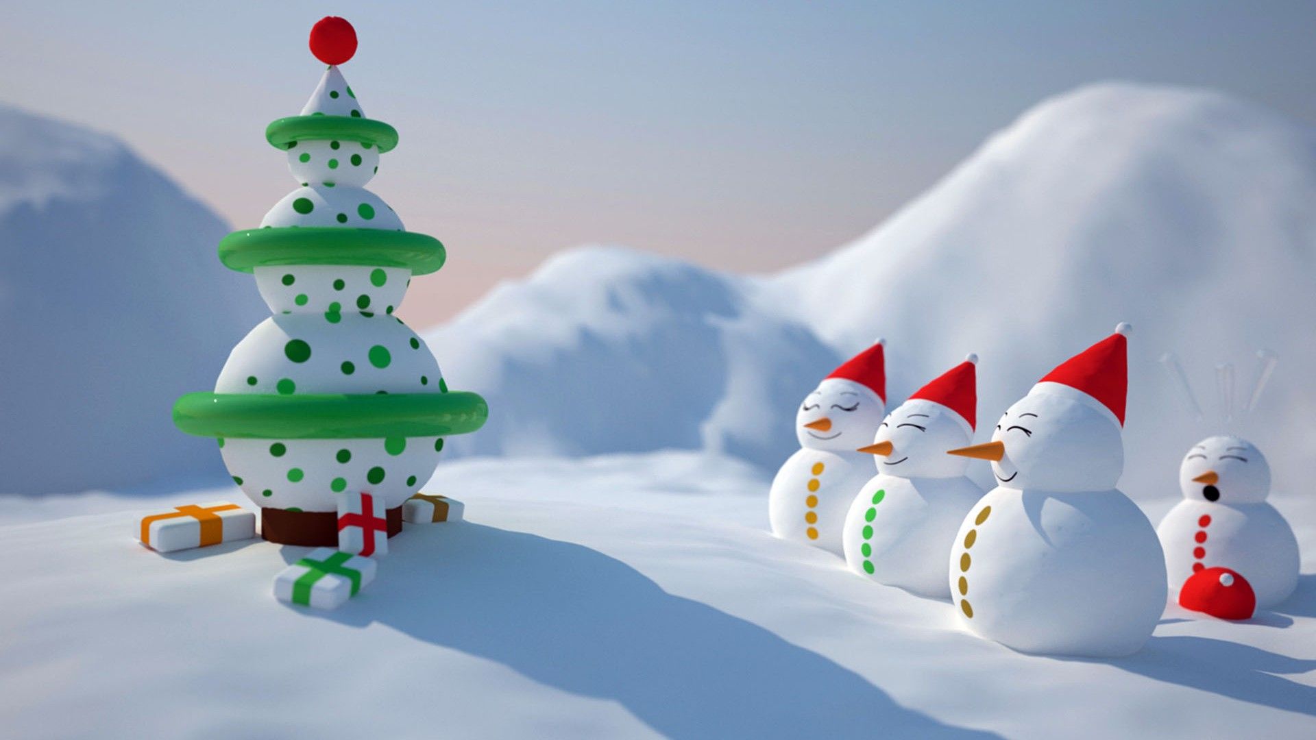 Snowman Christmas Wallpaper, High Definition, High Resolution HD Wallpaper