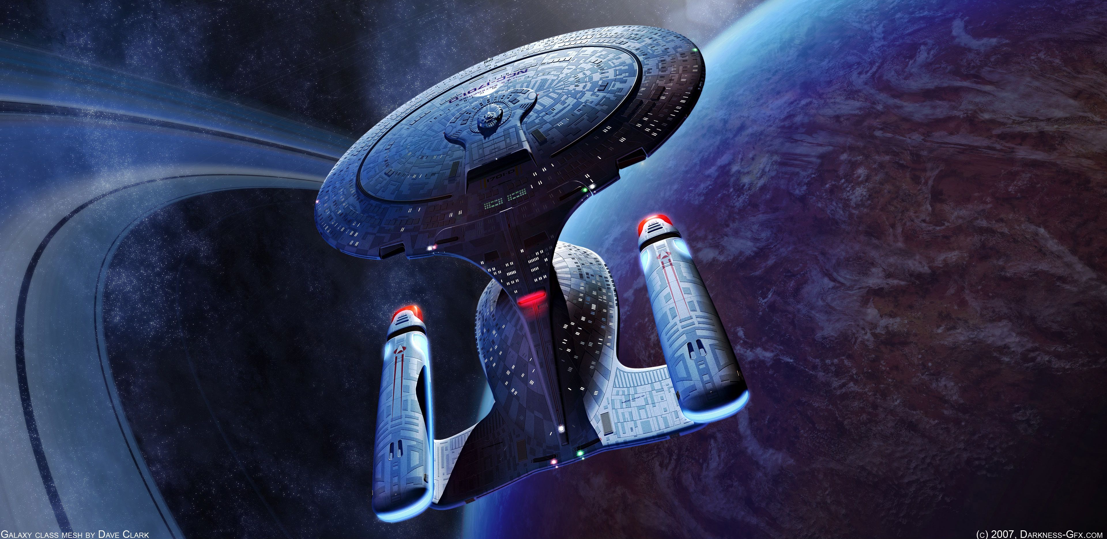 science fiction, Star Trek, Enterprise D, Enterprise, Star Trek The Next Generation wallpaper