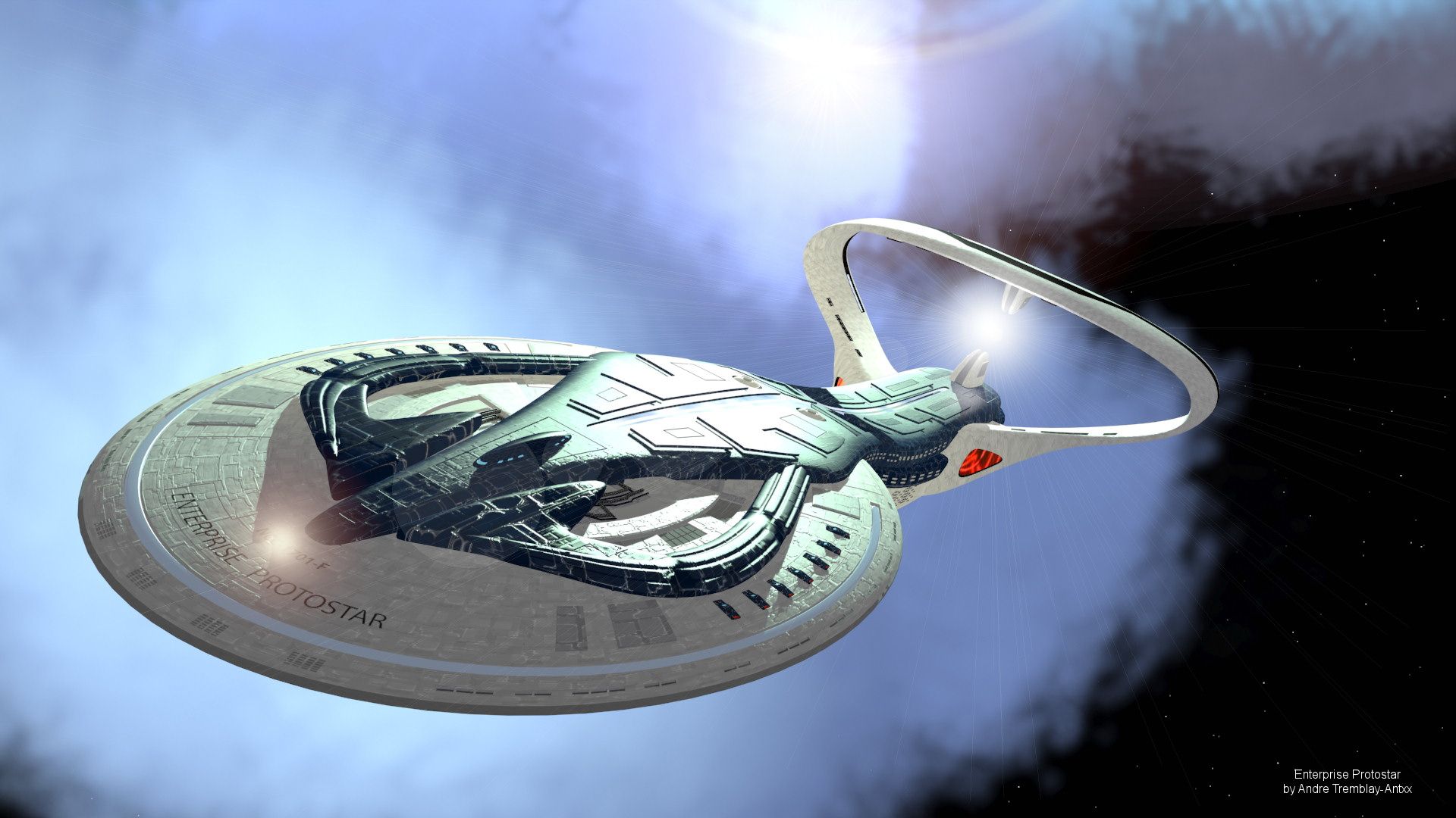 Star Trek Enterprise Protostar Wallpaper