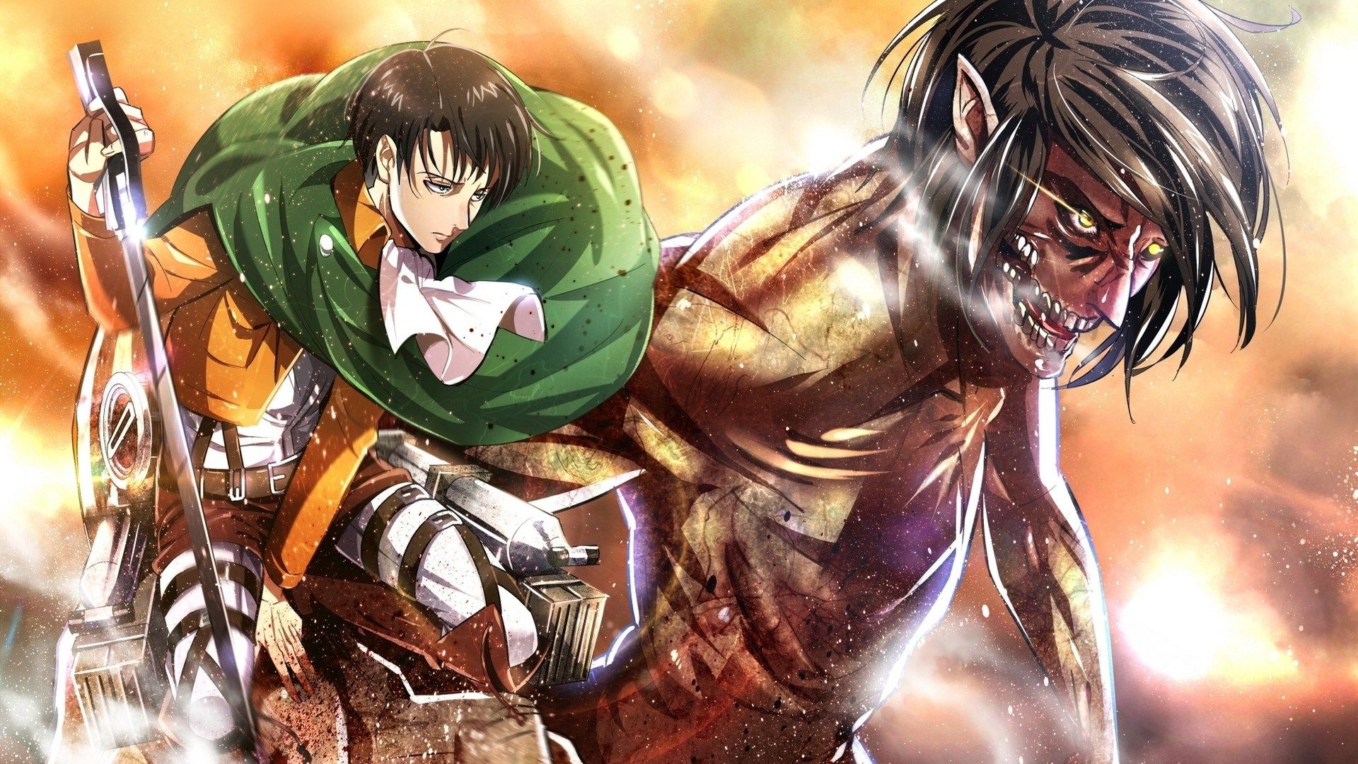 Attack on Titan, Levi Ackerman, Shingeki no Kyojin HD Wallpaper & Background • 21737 • Wallur