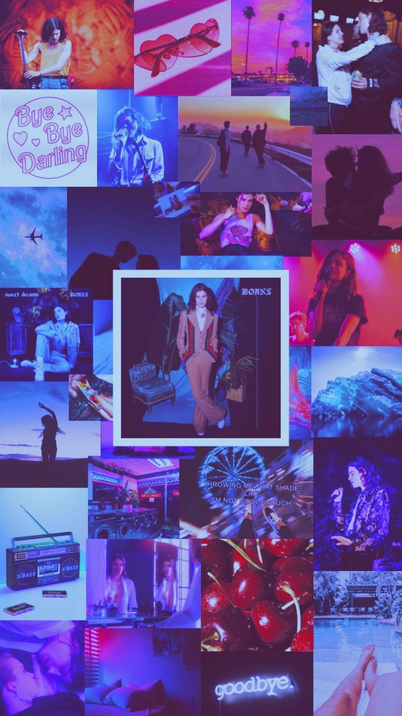 Blue MadonnaØRNS. Aesthetic pastel wallpaper, Cute wallpaper, Pastel aesthetic