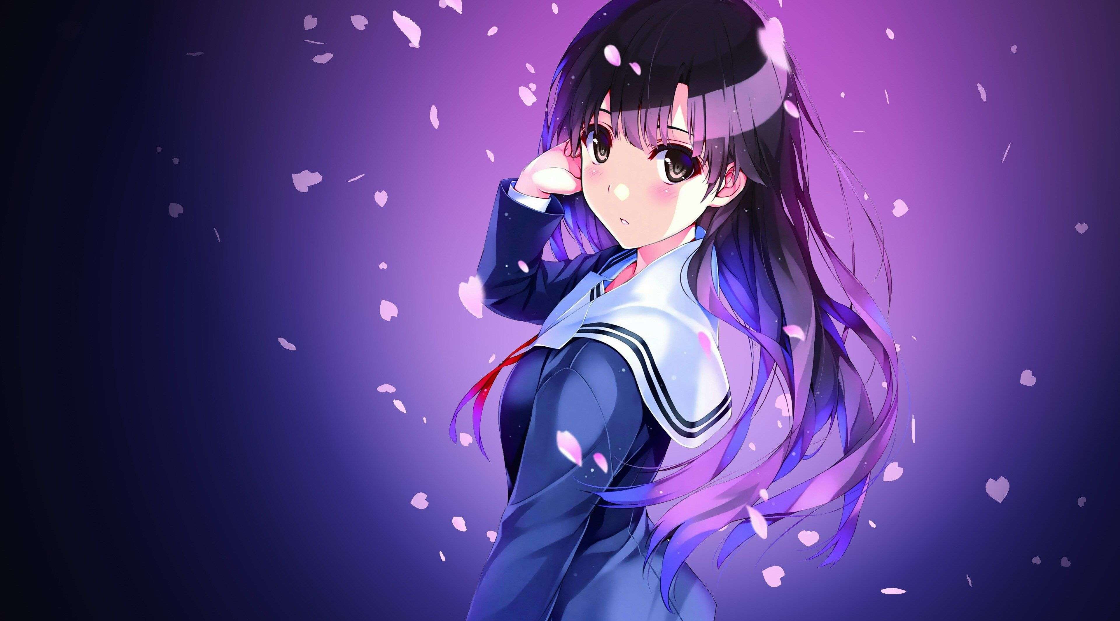 Anime Kawaii Girl Wallpaper Wallpaper HD