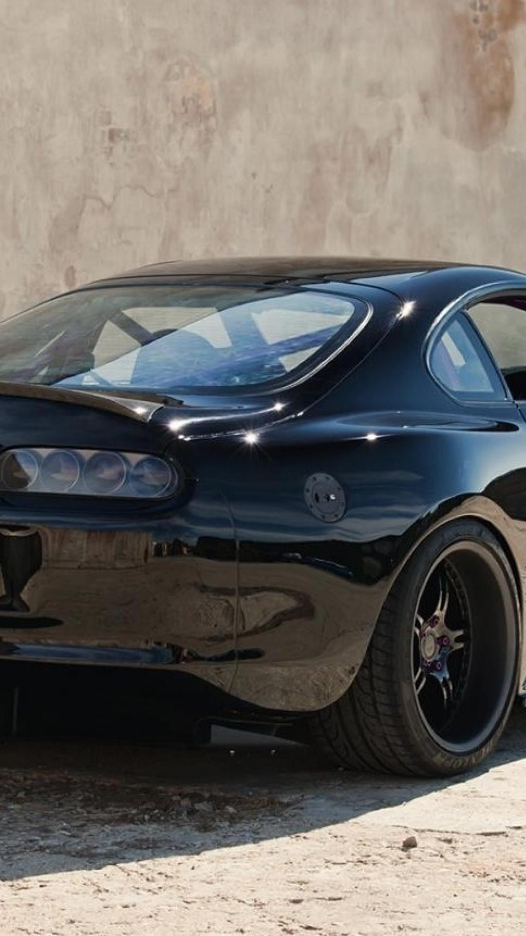 Toyota Supra Blacked Out Wallpaper & Background Download