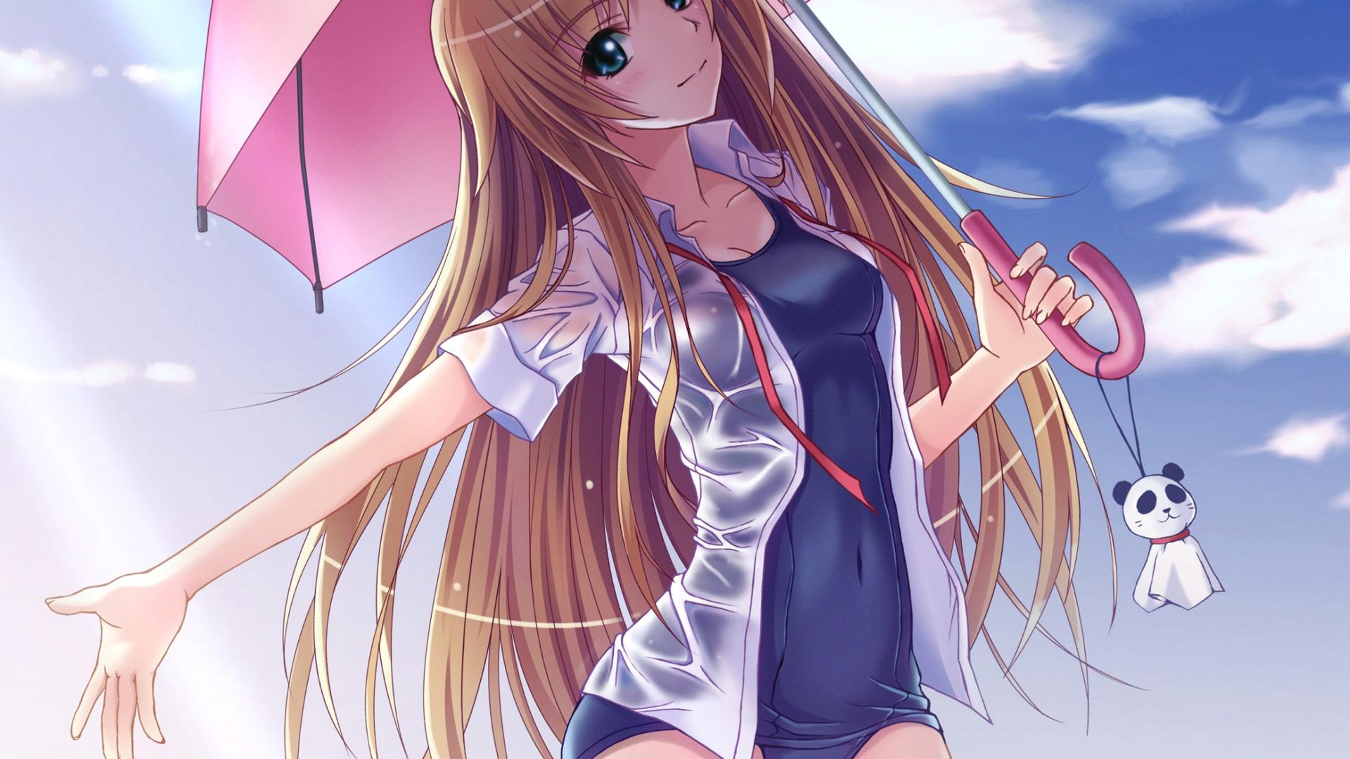 Cute Anime Girl Wallpaper HD