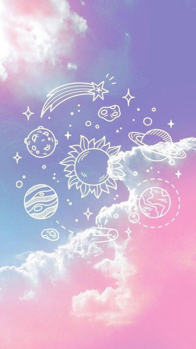 Tumblr Pastel Space Aesthetic Wallpaper Adventures of Lolo