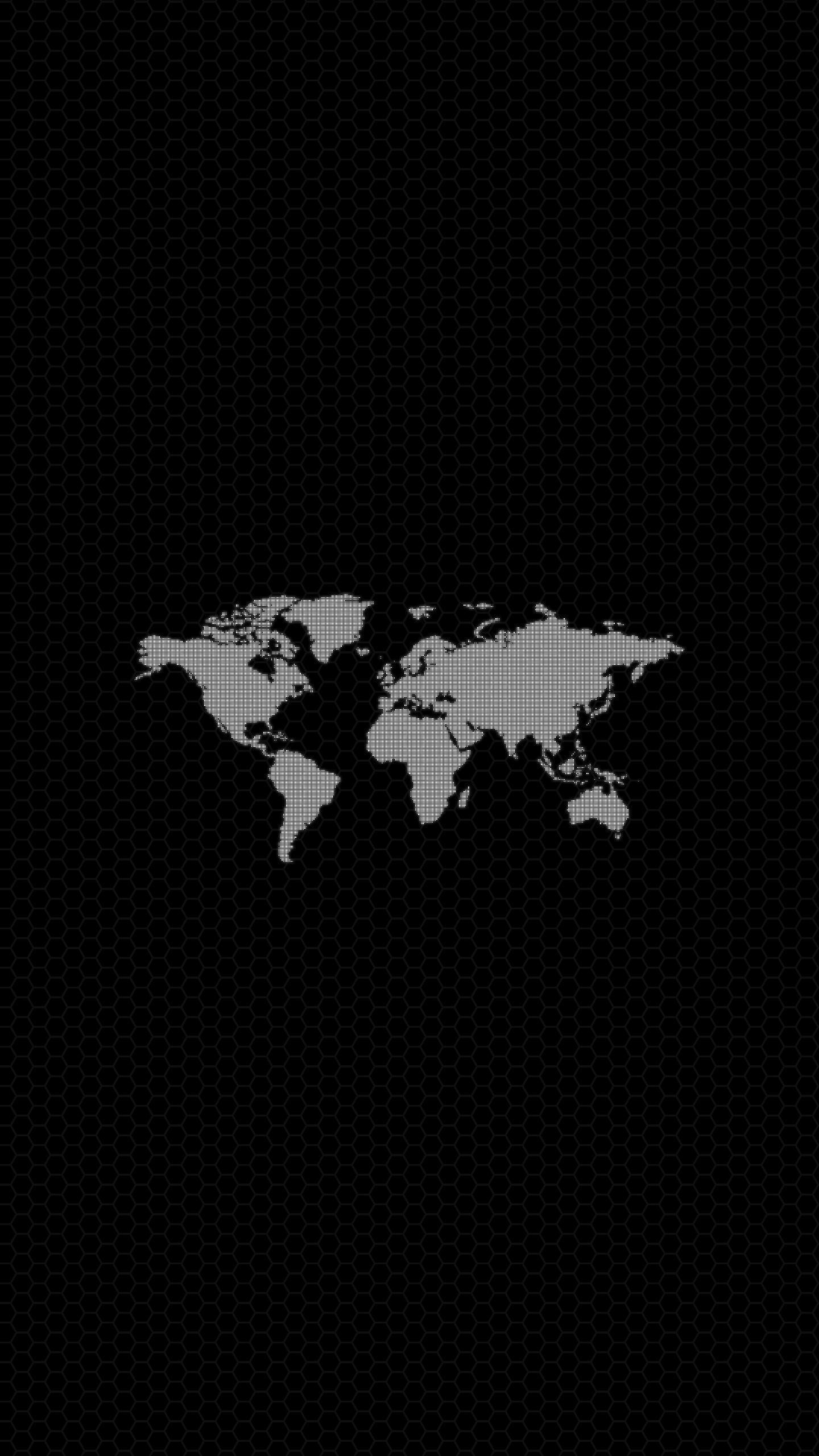 World Map Minimal Background HD Wallpaper