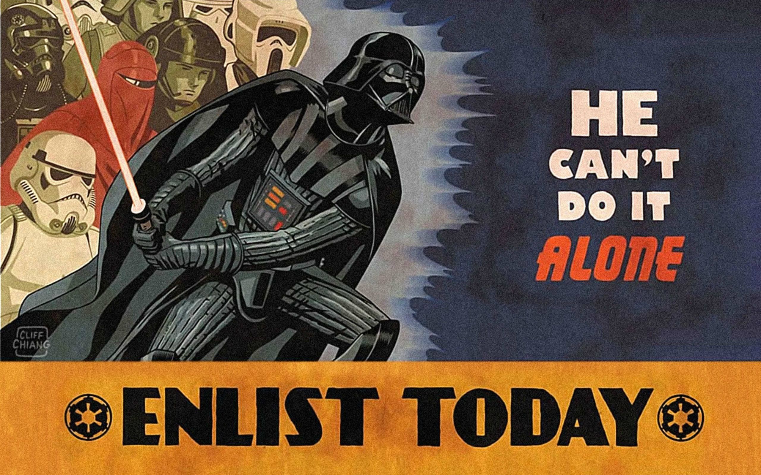 Star Wars Empire Propaganda Wallpaper