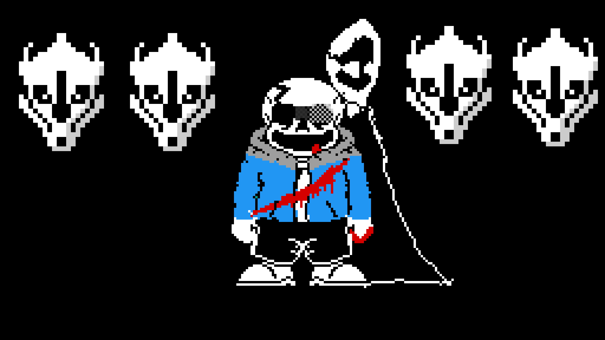 Pixilart - Ink Sans Phase 3 by Hack-Sans