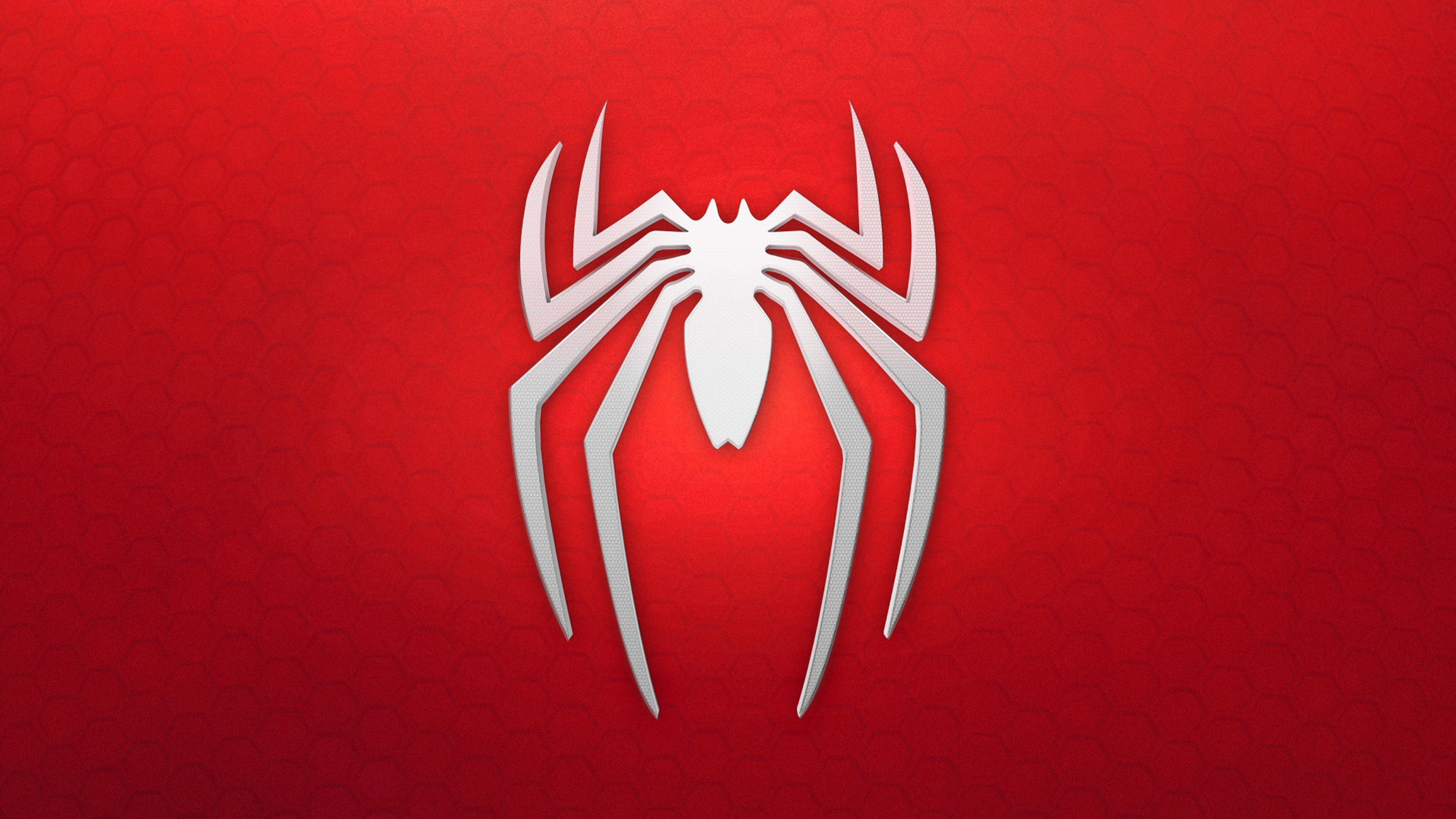 Spiderman 4k Logo Background. Hero wallpaper, Spiderman ps4 wallpaper, Superman wallpaper