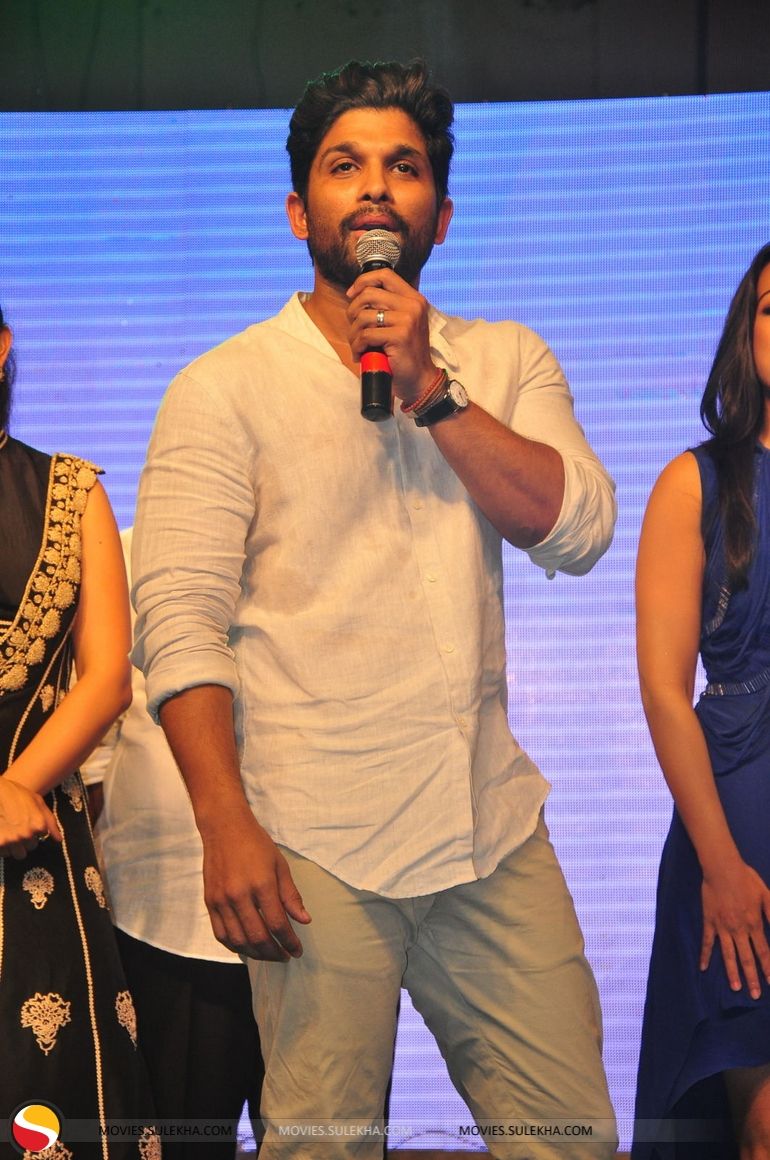 of Allu Arjun Spotted at Sarrainodu Telugu Movie Blockbuster Function, Allu Arjun Spotted at Sarrainodu Telugu Movie Blockbuster Function Photo