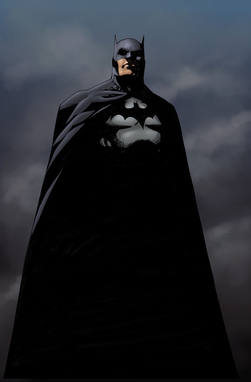 Batman (Hush Harcover collection cover) by Matt James. Batman hush, Batman, Batman poster