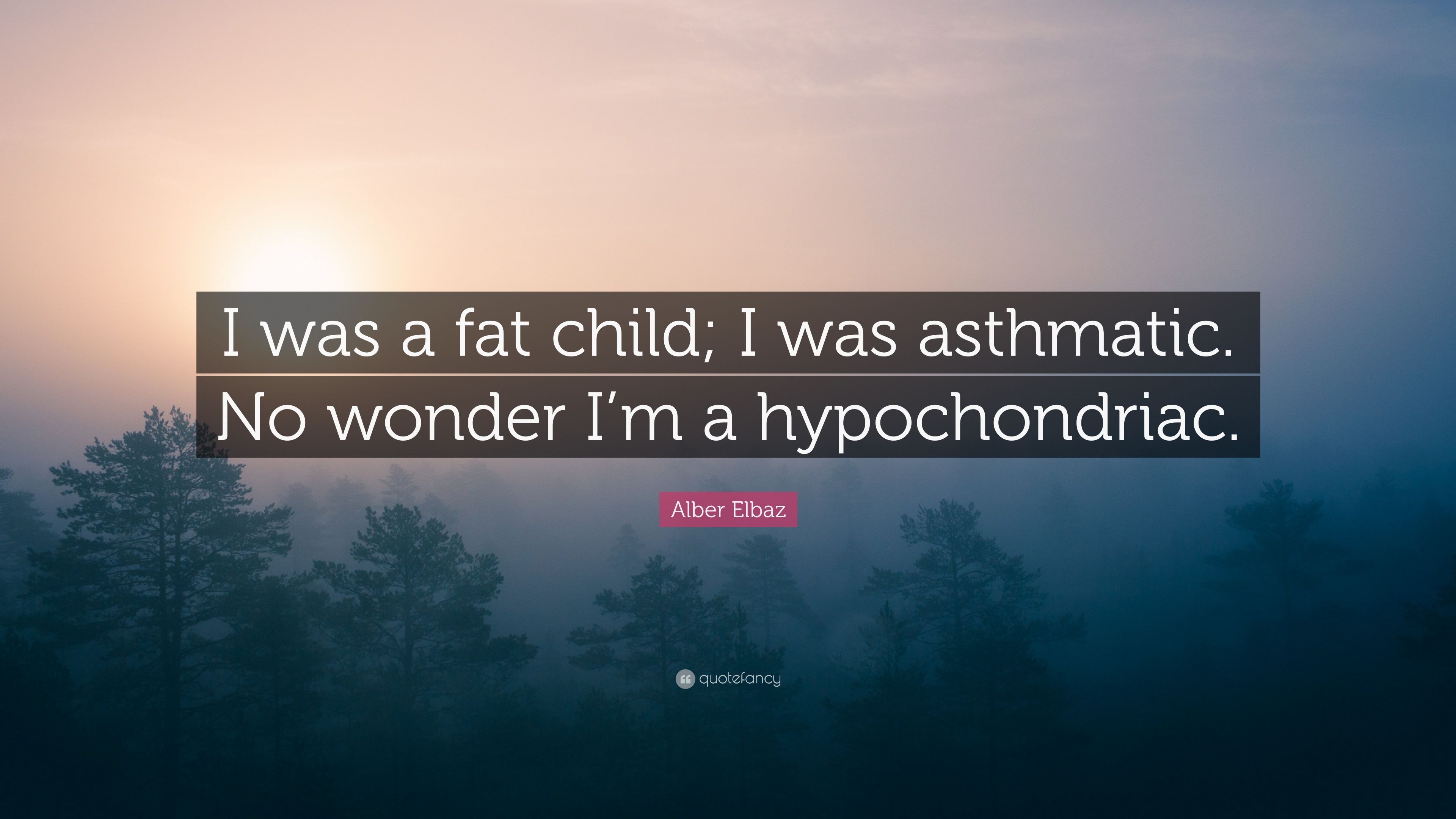 Alber Elbaz Quote: “I was a fat child; I was asthmatic. No wonder I'm a hypochondriac.” (7 wallpaper)