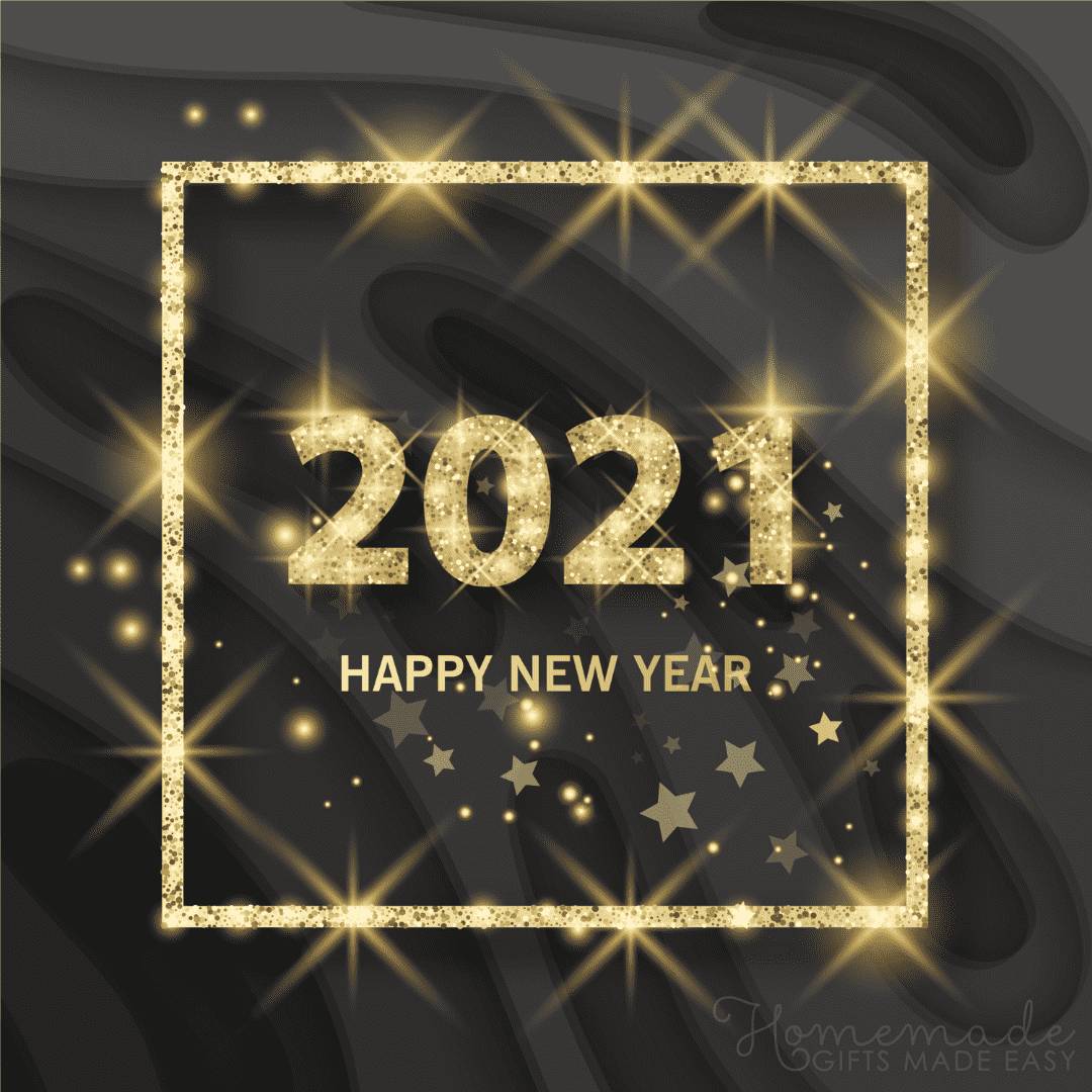Happy New Year Image with Wishes & Quotes for 2021