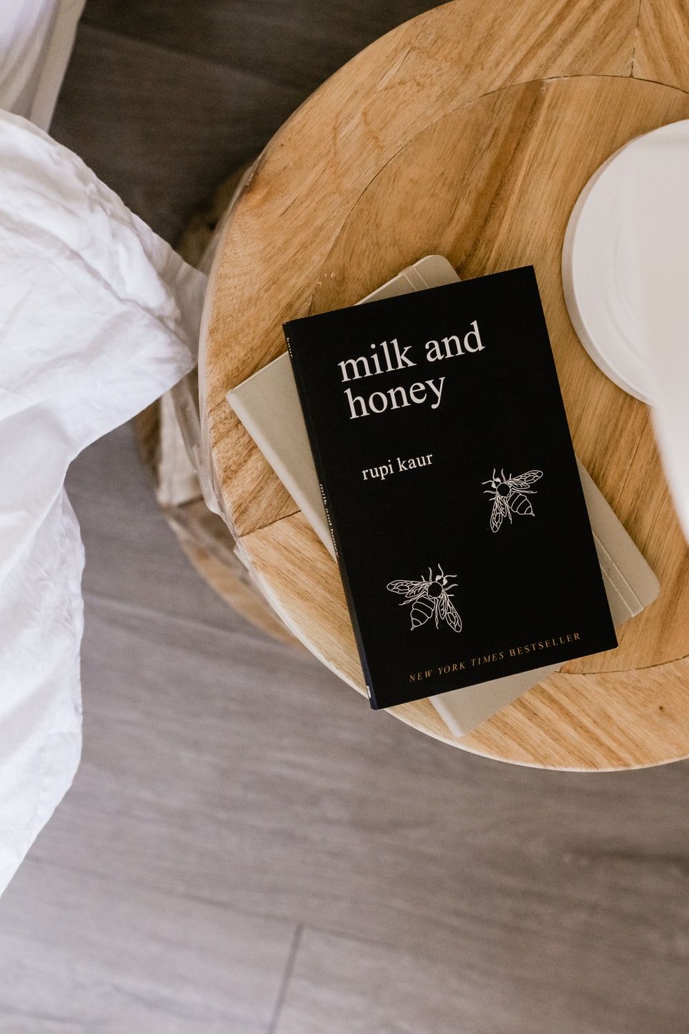 Milk and Honey by Rupi Kaur book on table photo