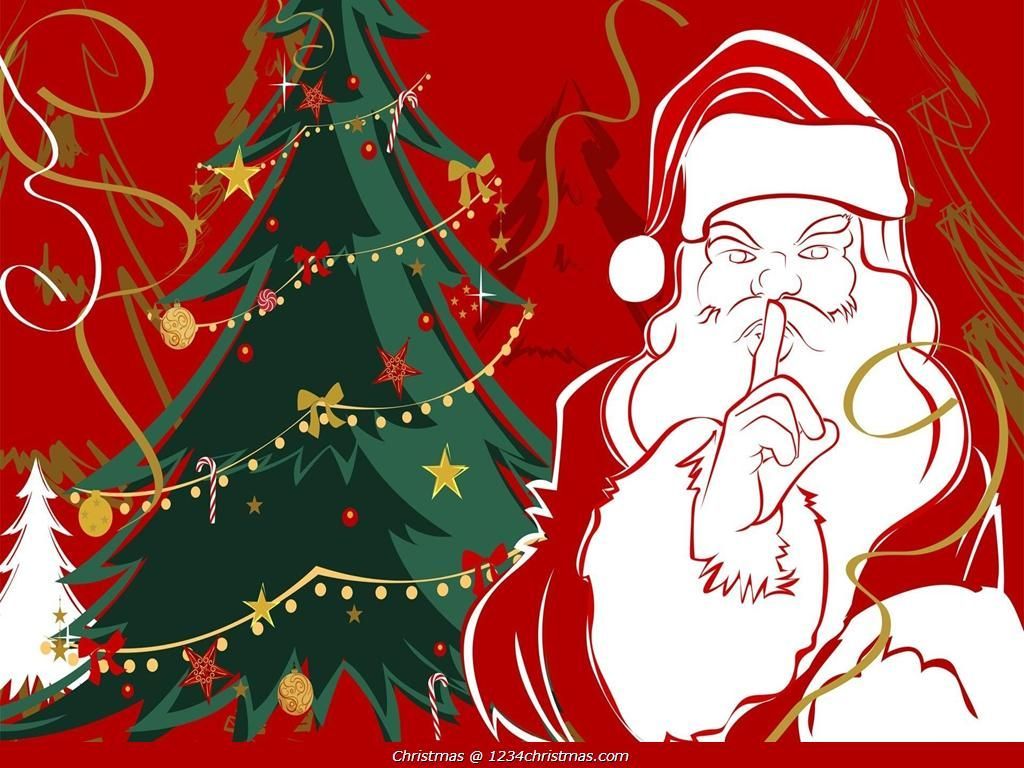 Christmas Tree Santa Claus Wallpaper Download. Santa claus wallpaper, Christmas wallpaper, Christmas wallpaper free