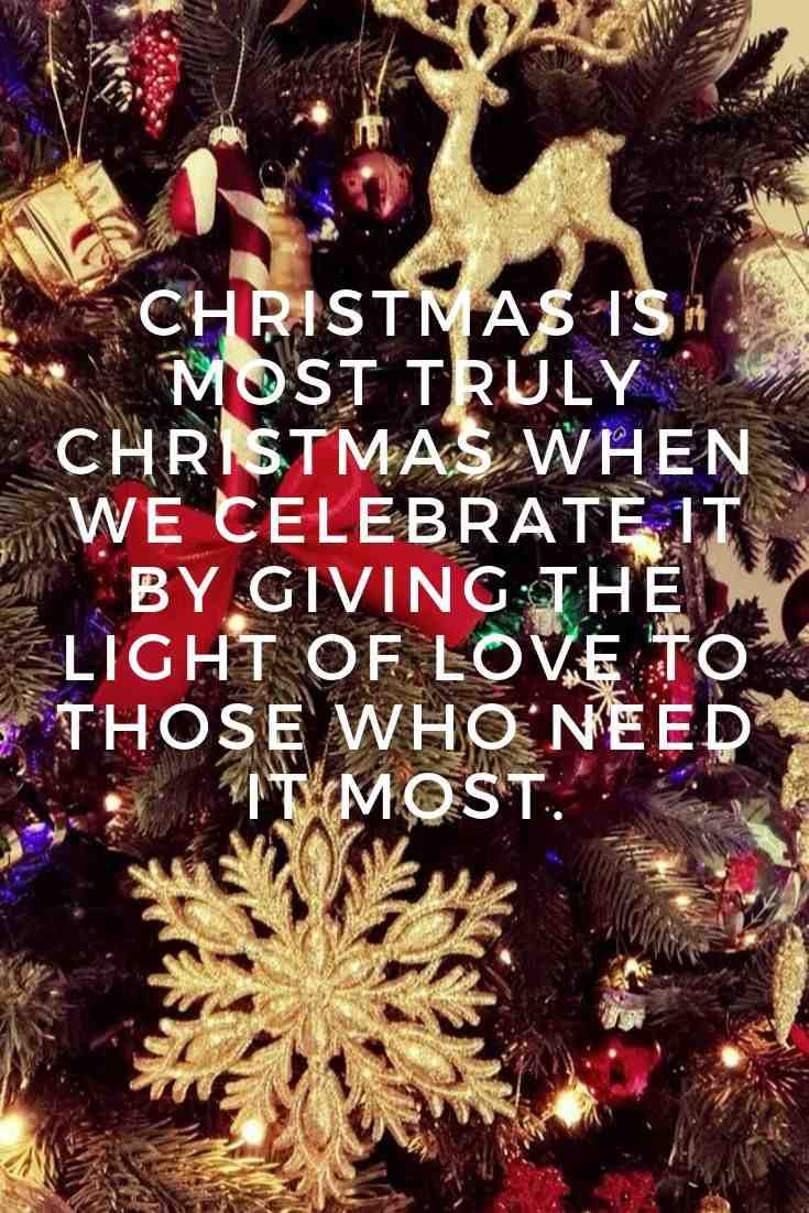 Christmas inspiration quotes feelings, Christmas is most truly Christmas when we celebrat. Merry christmas quotes, Christmas quotes, Merry christmas quotes jesus