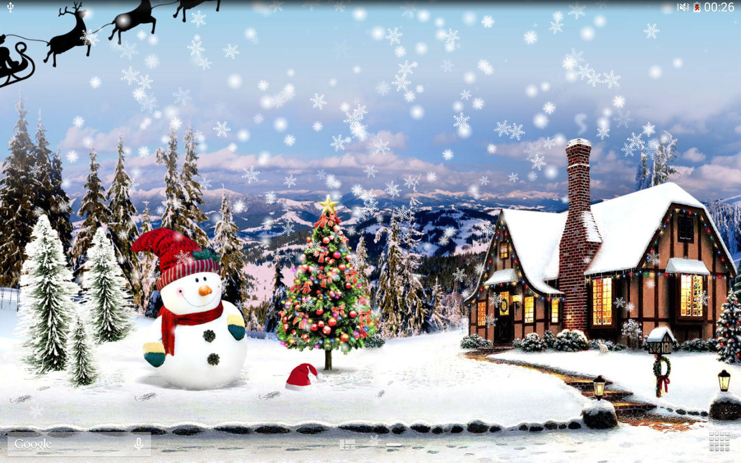 Free Christmas Live Wallpaper For Android Christmas Wallpaper Live