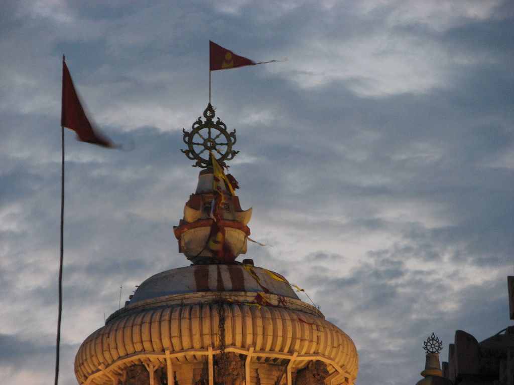 Jagannath Temple Puri Flag
