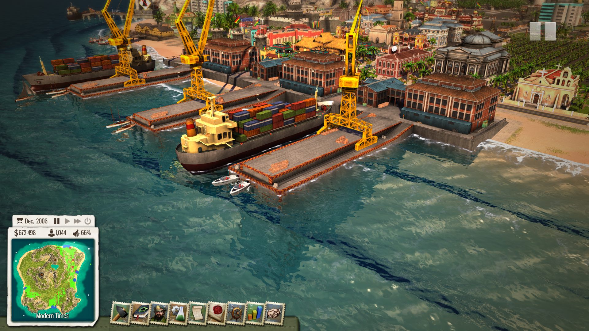 My latest Tropico 5 island