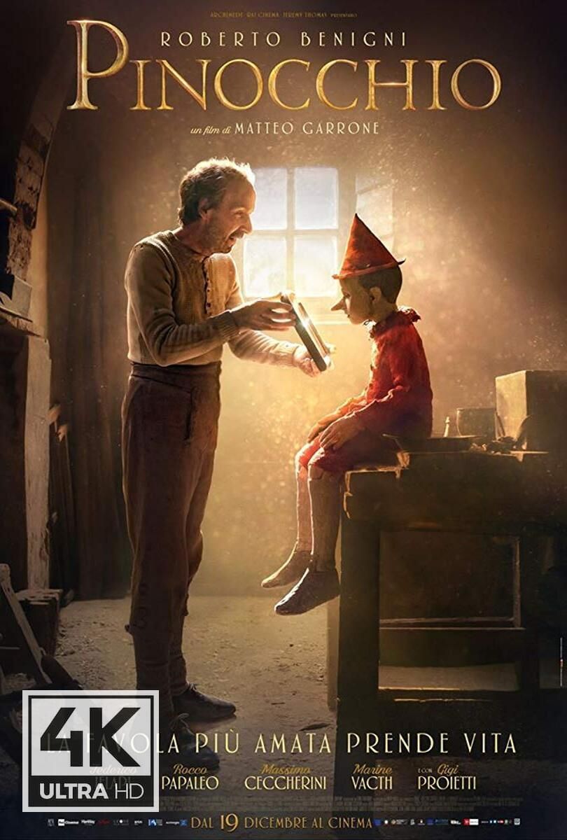 4K Ultra HD Pinocchio (2019) Watch & Download Pinocchio (2019). Free movies, Pinocchio, Good movies