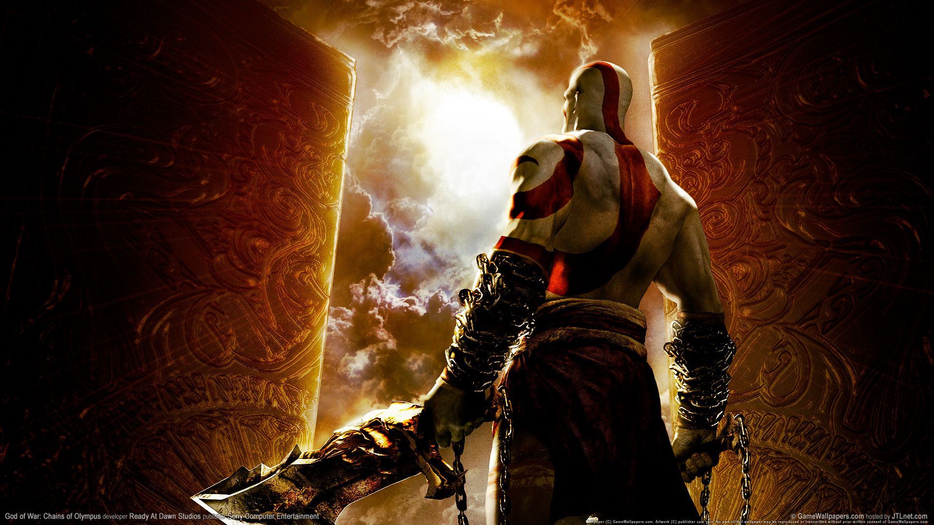 God of war chains of olympus Wallpaper. HD Wallpaper. Kratos god of war, God of war, God of war game