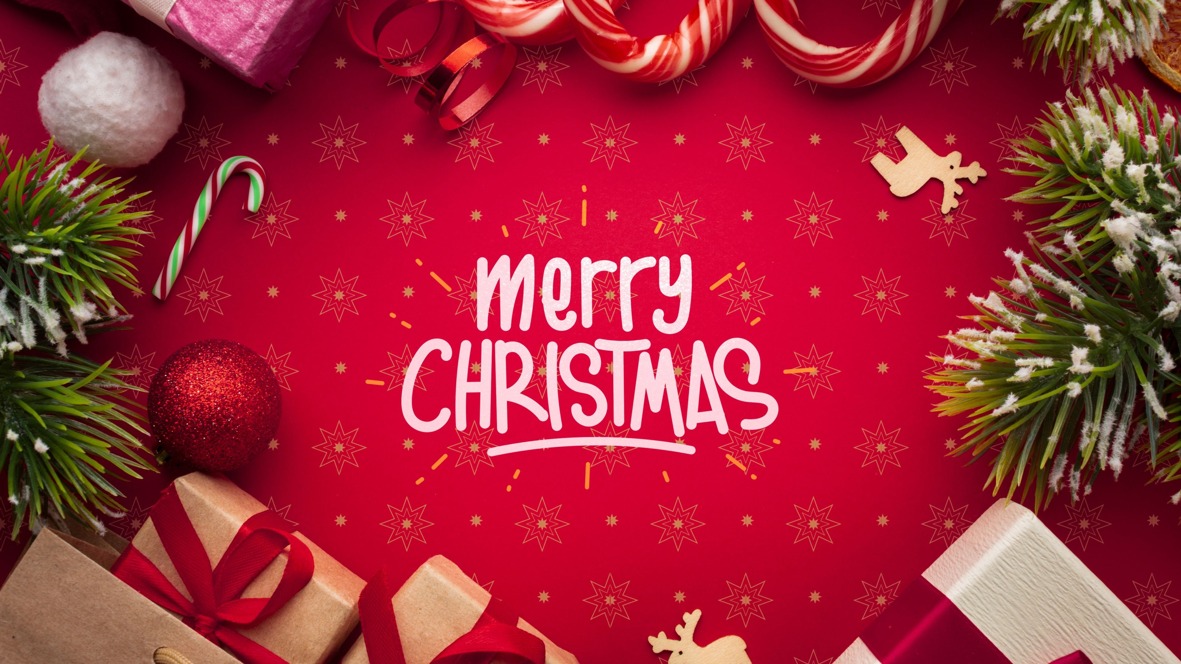 Wallpaper Of Candy Cane, Christmas, Gift, Merry Christmas Christmas Image Download 2020