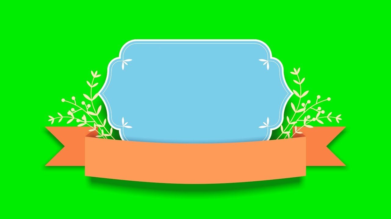 Green Screen, Intro Christmas and Background