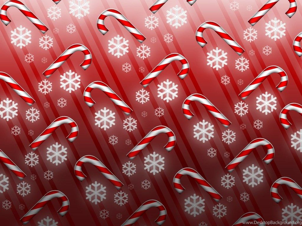 Merry Christmas Candy Cane Wallpaper Photo HD Desktop Background