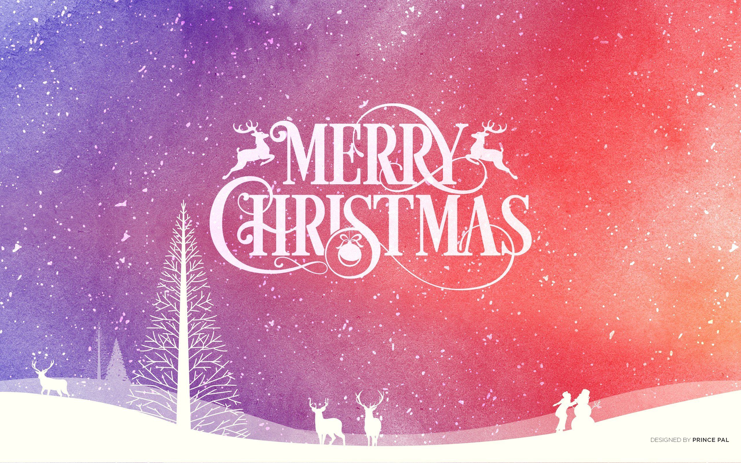 Merry Christmas Wallpapers Wallpaper Cave