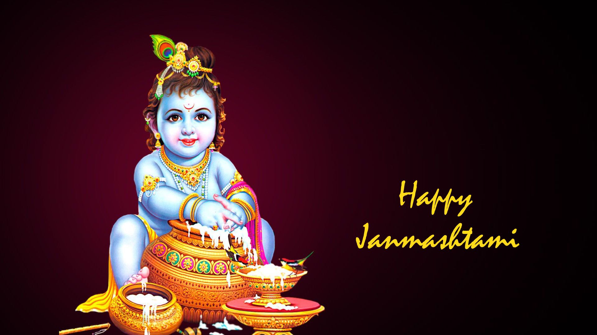 Happy Janmashtami Image HD