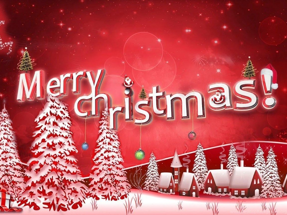 Cute Merry Christmas Background Full HD 1080p Wallpaper Desktop Background