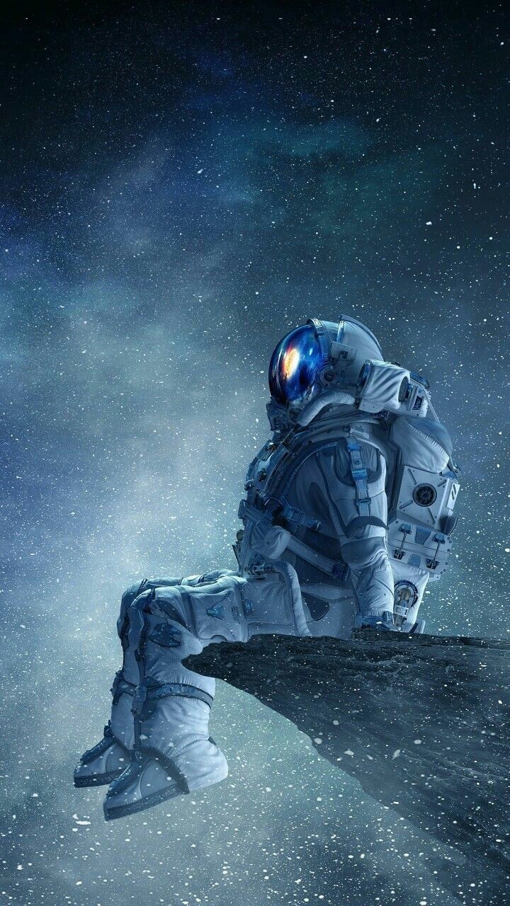Maybe Never Return Back! Image Source:. Space artwork, Astronaut wallpaper, Astronaut art