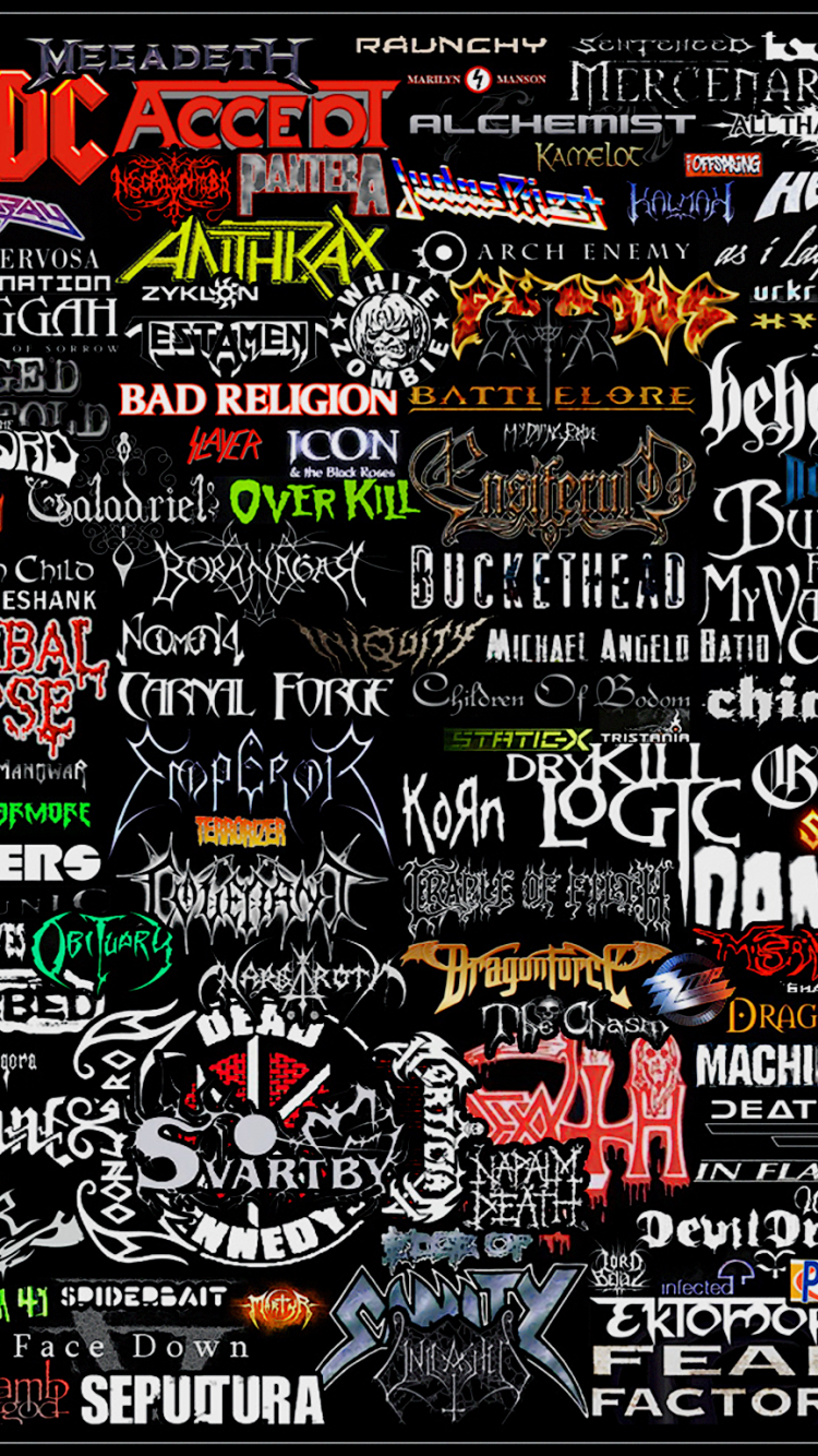 Metal Band Logo Wallpaper