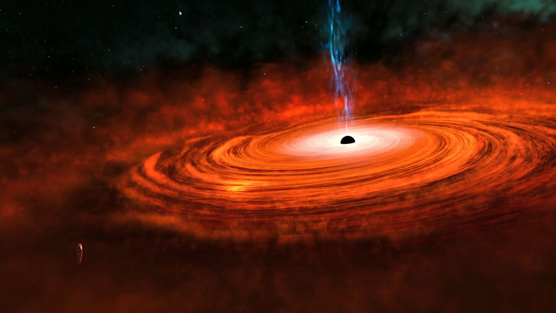 Черная дыра двигается. Сверхмассивная черная дыра Горизонт событий. Чёрная дыра в космосе. Дыра в пространстве. Черная дыра анимация.