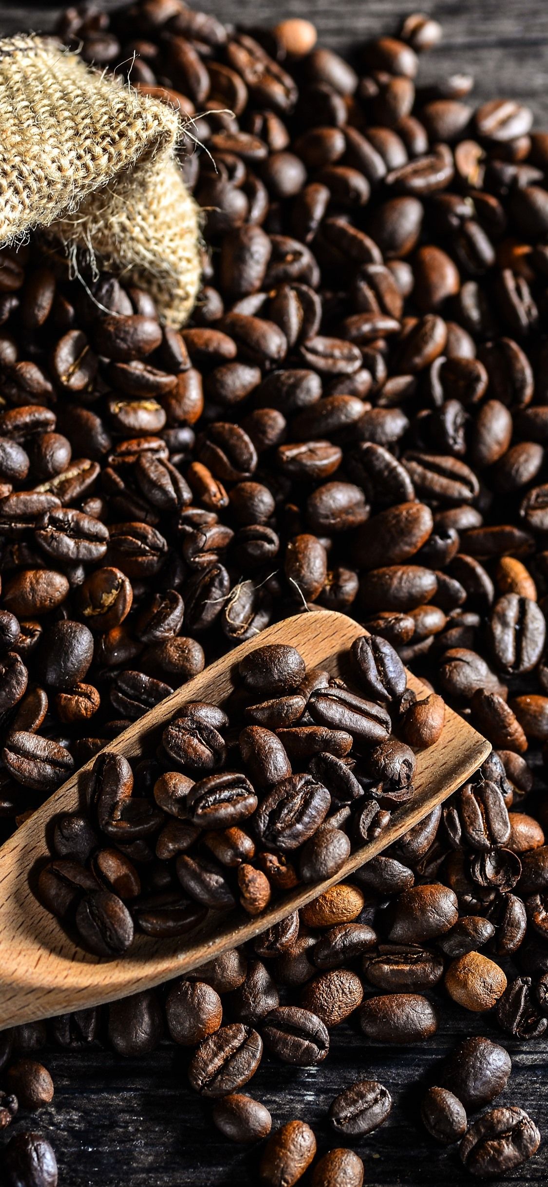 Coffee Beans, Bag 1125x2436 IPhone 11 Pro XS X Wallpaper, Background, Picture, Image
