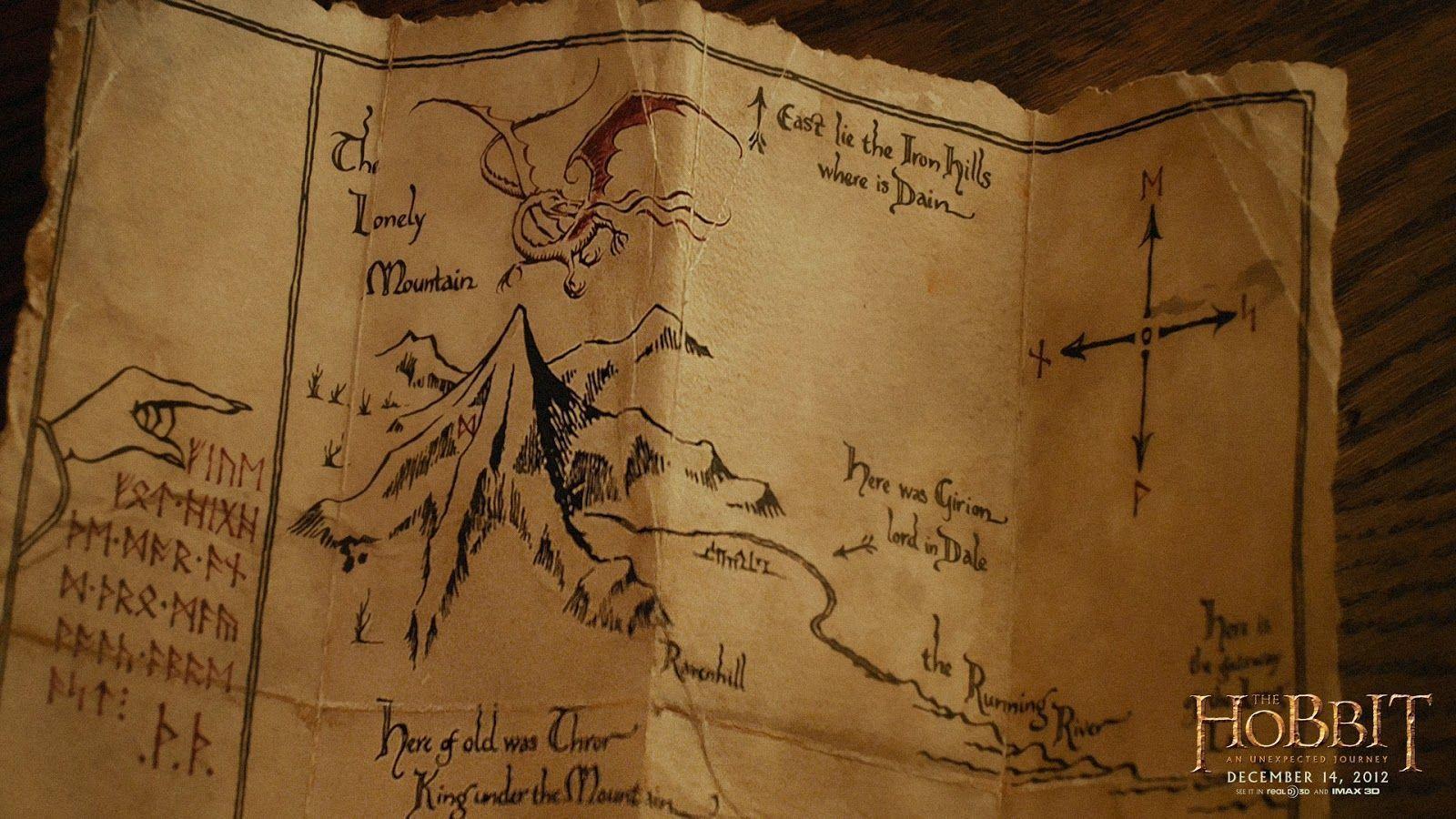 Lord Of The Rings Map Wallpaper