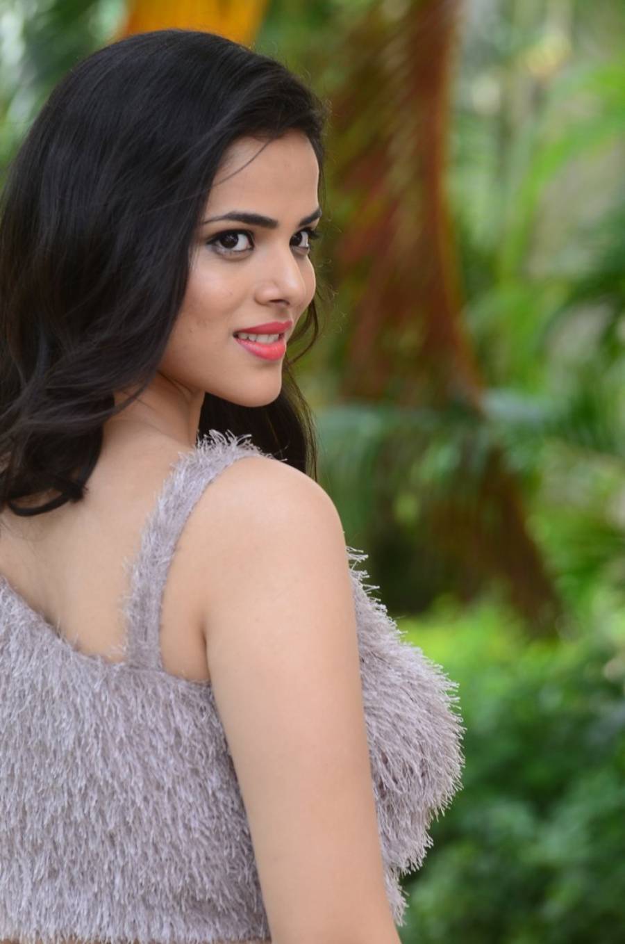 Indian Girl Kriti Garg at Raahu Telugu movie teaser launch