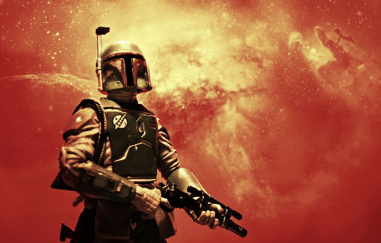 Wallpaper toy, Star Wars, Boba Fett, Blaster image for desktop, section фильмы