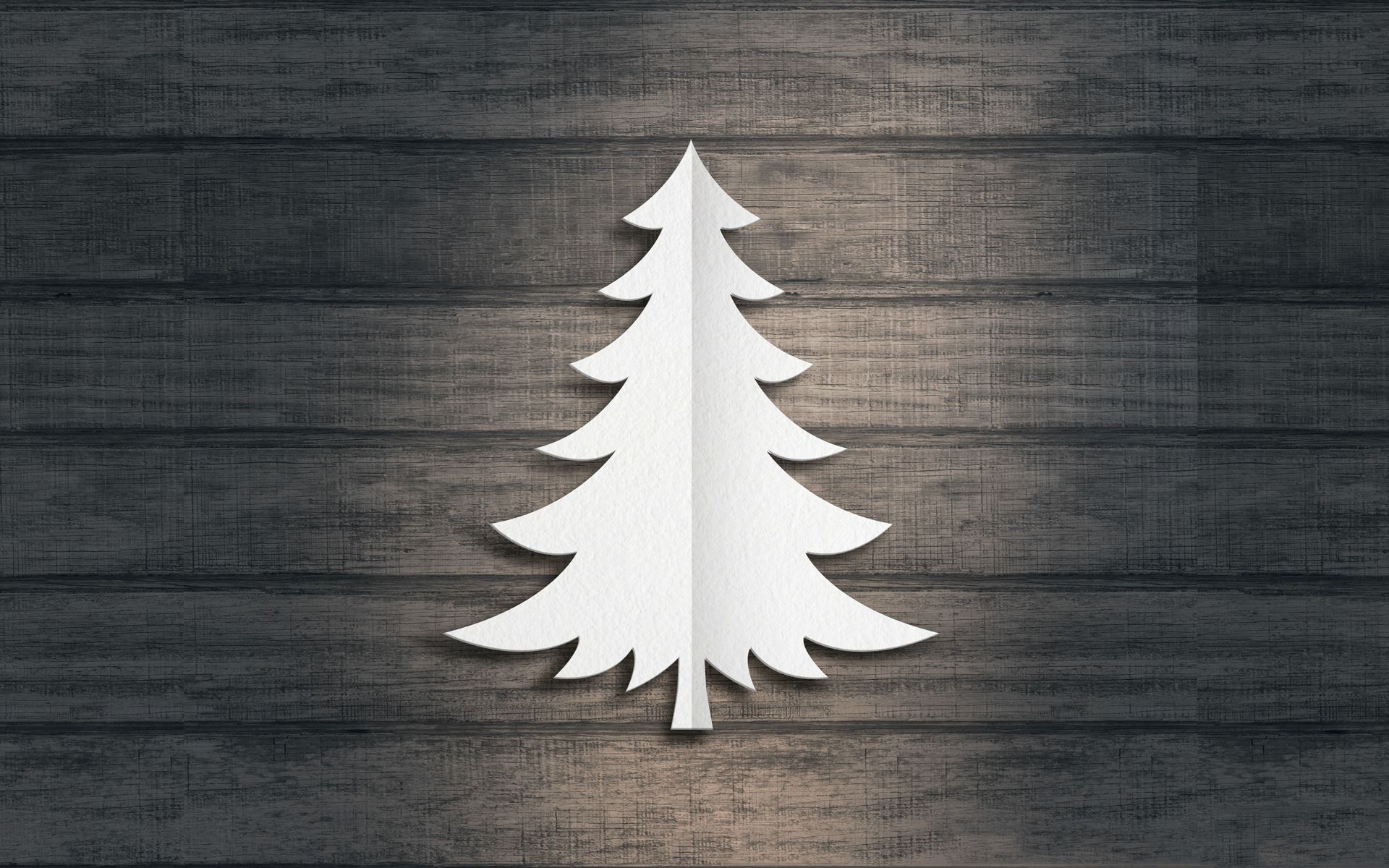 Minimalist Christmas Tree Christmas Desktop Wallpaper HD