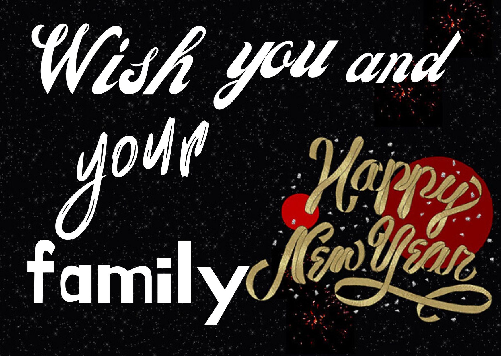 Happy New Year 2021 Family, New Year 2021 Wishes For Family. Happy New Year 2021 HD image