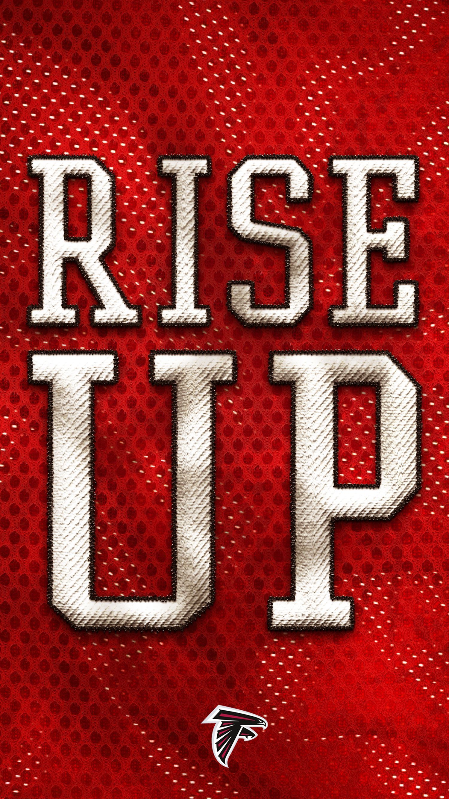 Atlanta Falcons Fans: rise up and grab this smartphone wallpaper and #NFL Mobile from #Verizon. Atlanta falcons, Atlanta falcons football, Atlanta falcons rise up